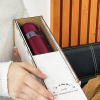 Термос “Travel” с вакуумным поддержанием температуры, красный 500 мл + деревянная подарочная коробка