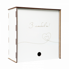Святкова подарункова коробка Jooki дерев’яна, розмір "M"