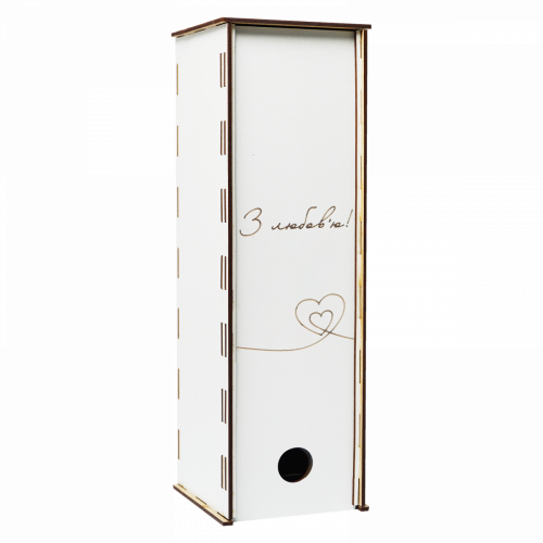 Праздничная подарочная коробка Jooki деревянная, размер "S"
