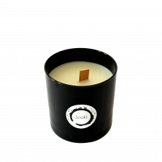 Арома свеча стакан, Cerdawood Vanilla с деревянным фитилем, 190г, 34 часов горения