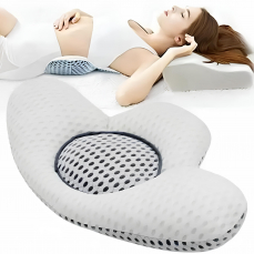 Ортопедична подушка під поперек і спину  для сну з анатомічною пам'яттю