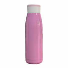 Бутылка-термос "Moji" металлическая, розовая 500 мл.