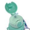 Термос-поилка детская с трубочкой, зеленый, 500 мл