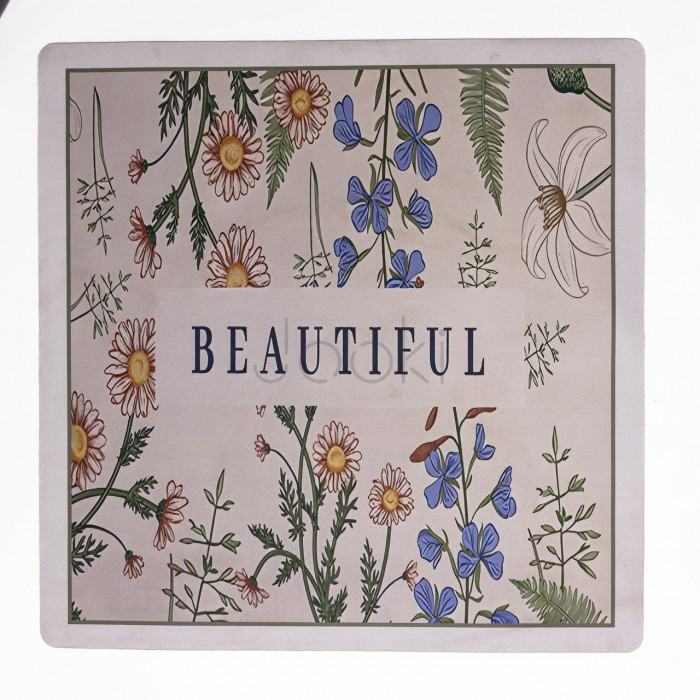 Коврик для ванной комнаты Beautiful 58*58 см диатомитовый HP-42-13  Jooki