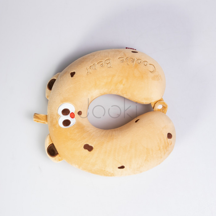 Подушка для шиї Cookie Bear U-подібна, бежевий HP-56-1BE Твій стильний вибір 