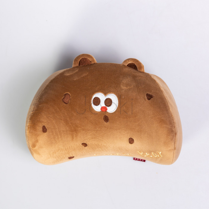 Подушка-подголовник Cookie Bear для путешествий коричневый HP-56-2BR Для комфорта каждый день 
