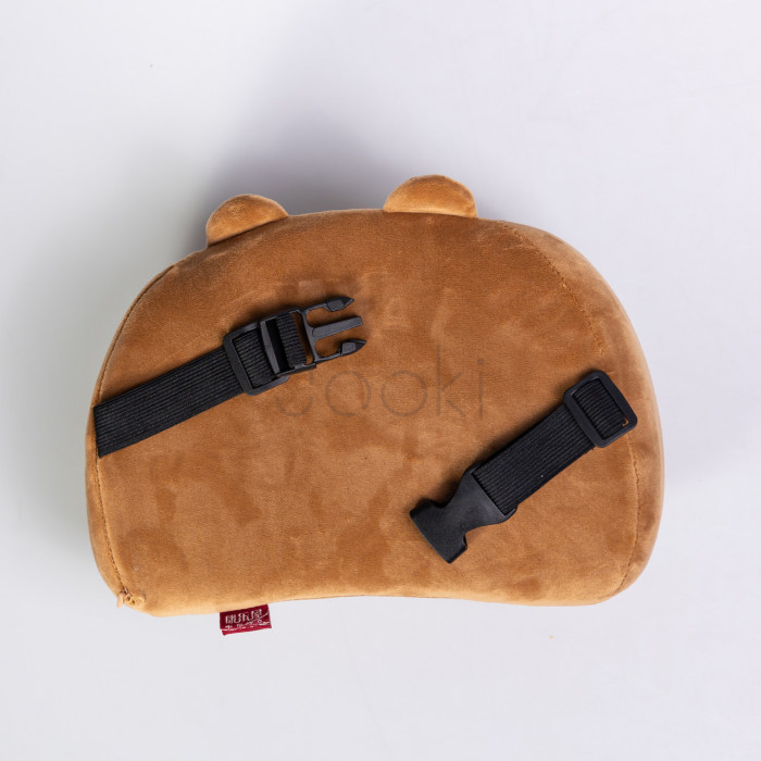 Подушка-подголовник Cookie Bear для путешествий коричневый HP-56-2BR Для комфорта каждый день 