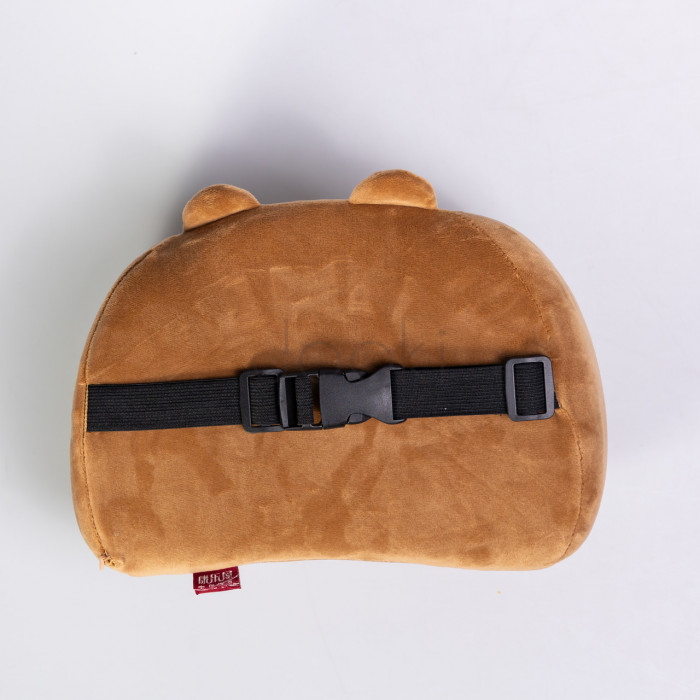 Подушка-подголовник Cookie Bear для путешествий коричневый HP-56-2BR Для комфорта каждый день 