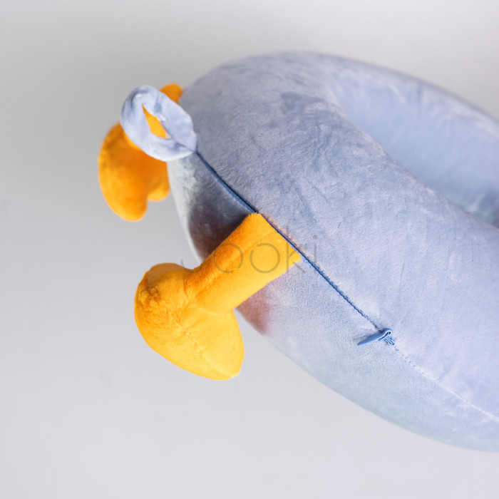 Подушка для шиї Duck U-подібна, блакитний HP-56-4BL Твій стильний вибір 