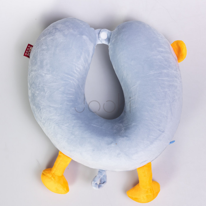 Подушка для шиї Duck U-подібна, блакитний HP-56-4BL Твій стильний вибір 