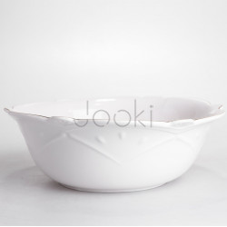 Салатница круглая фарфоровая Pearl 20,5 см Yiwu HP-HK-C24 Надежный выбор Jooki