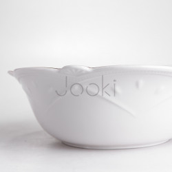 Салатница круглая фарфоровая Pearl 20,5 см Yiwu HP-HK-C24 Надежный выбор Jooki