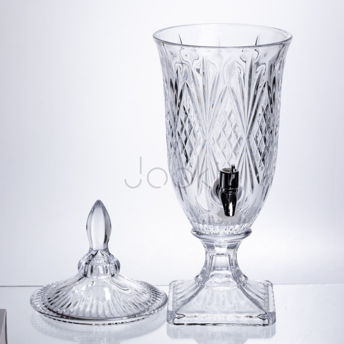 Лимонадниця Classic Crystal 2л з краном прозорий HP-19-295 Надійний вибір Jooki