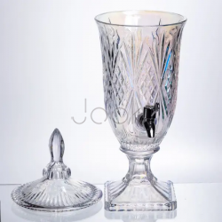 Лимонадниця Crystal Trinity 2 літри з краном для соку мохіто молока напоїв HP-19-301