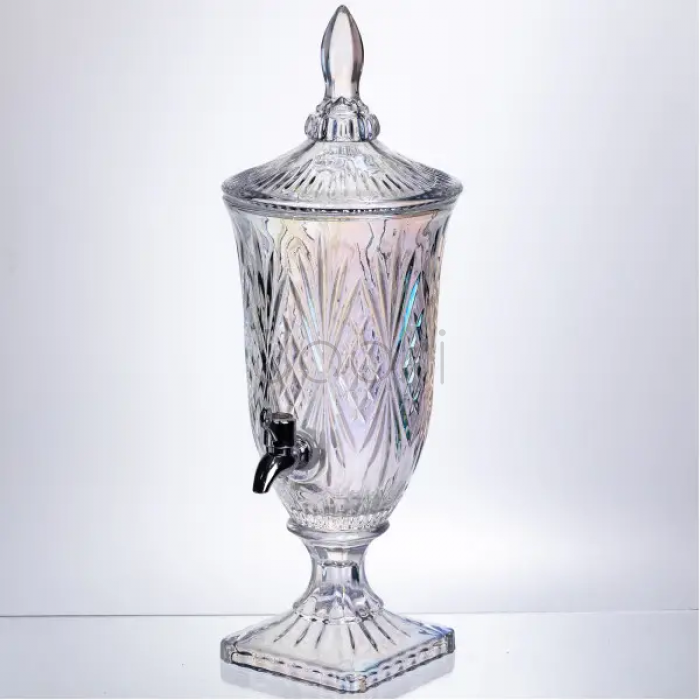 Лимонадниця Crystal Trinity 2 літри з краном для соку мохіто молока напоїв HP-19-301 Функціональність Jooki