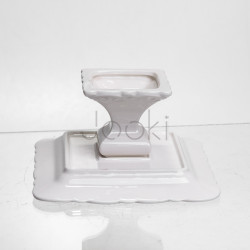 Блюдо сервировочное фарфоровое Pearl 15*15 см Yiwu 120-YH-HG046  Jooki