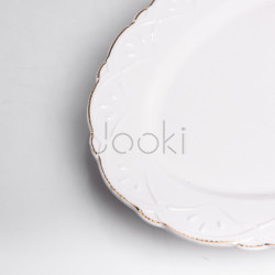Блюдо сервірувальне овальне порцелянове Pearl 30,5*20 см Yiwu HP-HK-C28  Jooki
