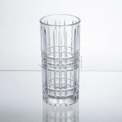 Набор стаканов Geometric Glass 6 штук по 300 мл с рельефным узором HP-17-3  Jooki 
