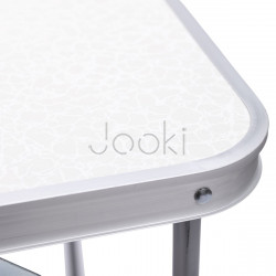 Стіл для пікніка розкладний 75×55×65 (см) Білий Jooki JY-7555W  Jooki