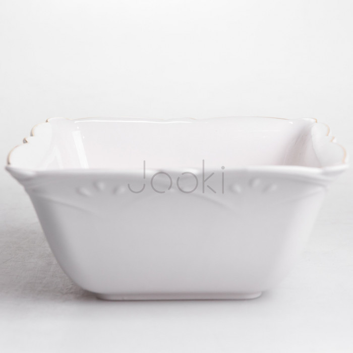 Салатниця порцелянова Pearl 15*15 см Yiwu HP-HK-C36 Твій стильний вибір 