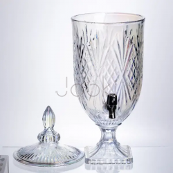 Лимонадниця Crystal Trinity 5 літрів із краном для мохіто-сока напоїв HP-19-303