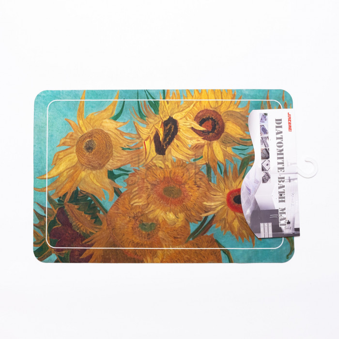 Коврик диатомитовый Sunflower 58*38 см прямоугольный Yiwu HP-42-102 Практическое решение Jooki
