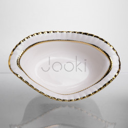 Салатниця порцелянова Sofia Gold 25 см Yiwu AP-23  Jooki