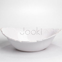 Салатница овальная фарфоровая Pearl 31,5*22*10 см Yiwu HP-HK-C33 Надежный выбор Jooki