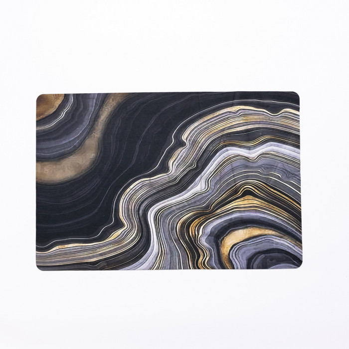 Коврик универсальный диатомитовый Agate 58*38 см прямоугольный Yiwu HP-42-77 Твой стильный выбор 