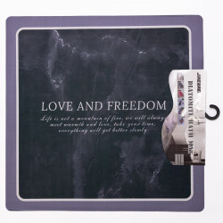 Коврик для ванной комнаты Love and freedom 58*58 см диатомитовый HP-42-10 Удобство и стиль Jooki