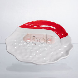 Блюдо сервировочное новогоднее Santa Claus 27×21 (см) из фарфора CR-1-32  Jooki