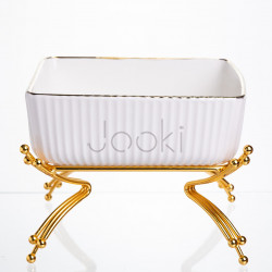 Салатниця порцелянова Casual 18*18 см Yiwu LB-1564G  Jooki