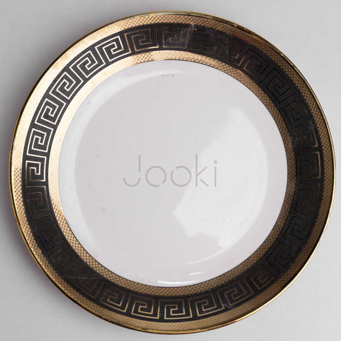 Тарелка десертная фарфоровая Meander 20 см Yiwu WZJ-8P Практическое решение Jooki