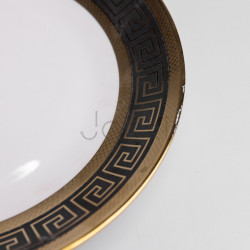 Тарелка десертная фарфоровая Meander 20 см Yiwu WZJ-8P Практическое решение Jooki