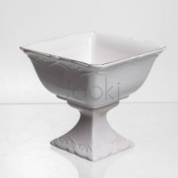Цукерниця порцелянова Pearl 12,5*12,5 см Yiwu 120-YH-HG055 Завжди під рукою 