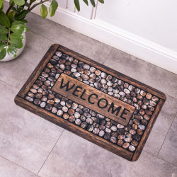 Коврик привратный Vertical Welcome 38*58 см диатомитовый HP-42-41  Jooki