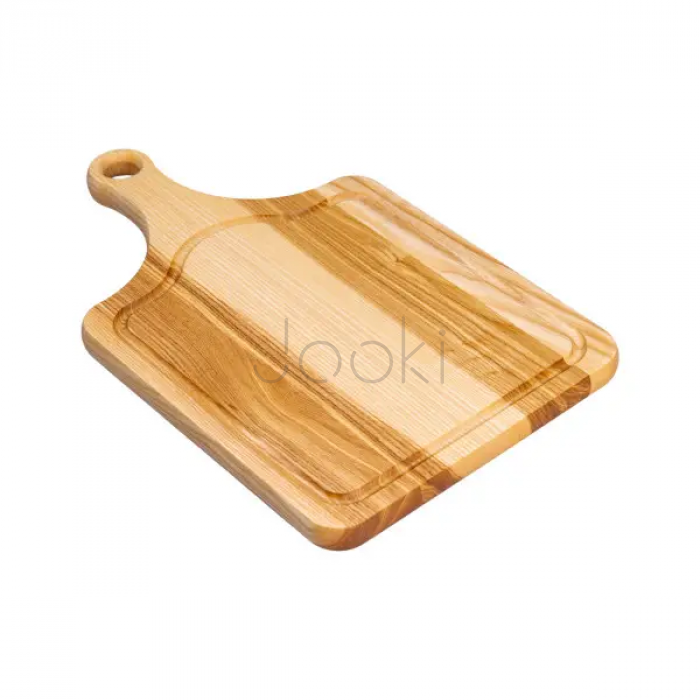 Кухонна обробна дошка дерев'яна 25×40 см з прямокутною основою C18W250400 Практичне рішення Jooki