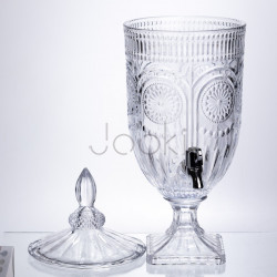 Лимонадниця для води та напоїв Sunflower 5 л з краном, прозора HP-19-291
