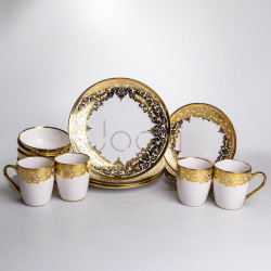 Столовый сервиз на 4 персоны фарфоровый Royal Yiwu HB-16