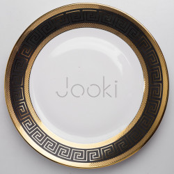 Тарелка сервировочная фарфоровая Meander 27 см Yiwu WZJ-105P  Jooki