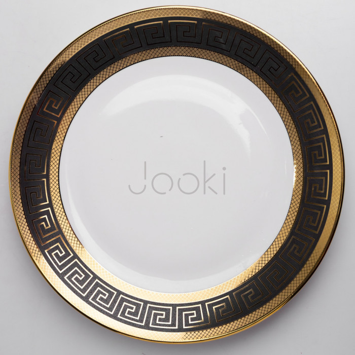 Тарелка сервировочная фарфоровая Meander 27 см Yiwu WZJ-105P  Jooki