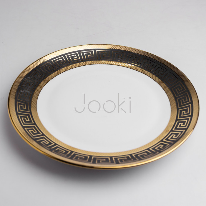Тарелка сервировочная фарфоровая Meander 27 см Yiwu WZJ-105P  Jooki