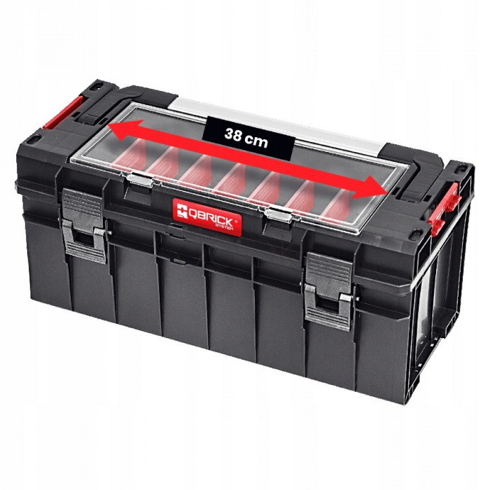 Ящик для інструментів QBRICK SYSTEM PRO 600 EXPERT, 545x270x246 мм, 22 л