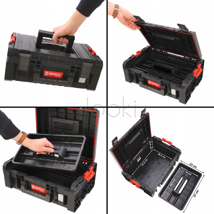 Набір ящиків для інструментів Qbrick System PRO SET 4, 450×390×690 мм