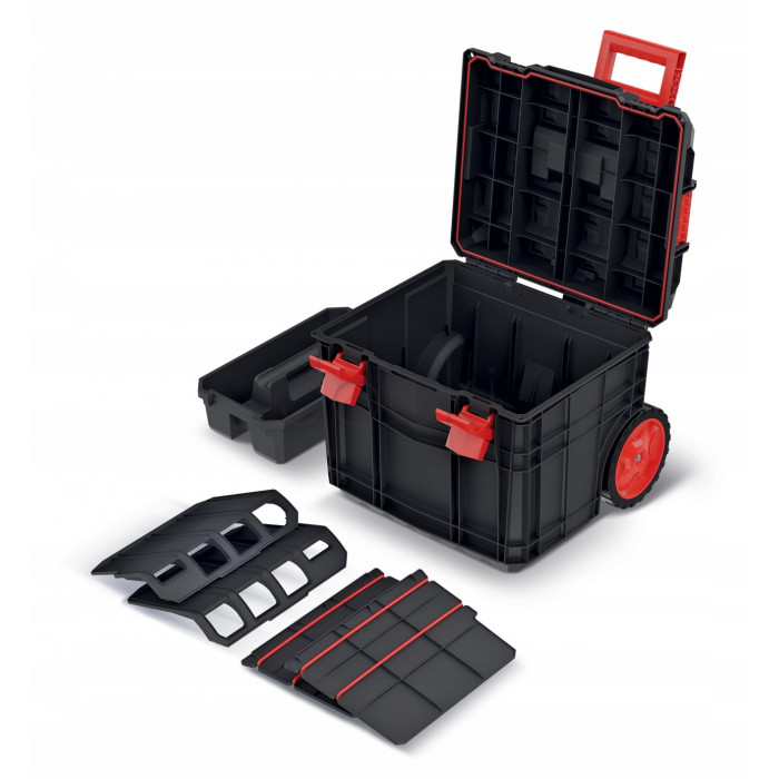 Мобільна скриня-візок для інструментів Kistenberg C Block Pro Trolley 40" на колесах 450x380x380 мм + ручка