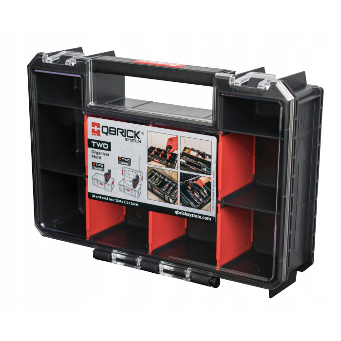 Ящик для инструмента QBRICK SYSTEM TWO BOX 200 + 6 органайзеров Multi 11″