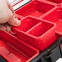 Органайзер для инструментов QBRICK SYSTEM PRO ORGANIZER 100 с контейнерами, 450×293×80 мм