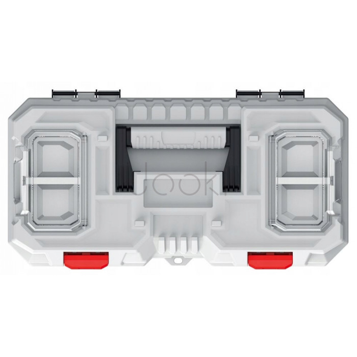 Ящик для інструментів Kistenberg Titan Plus KTIP5025-4C — 25 л, ABS-замки, органайзери в кришці