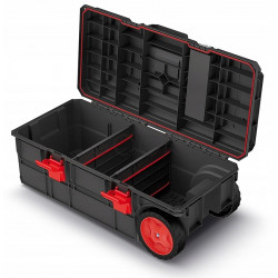 Мобильный сундук для инструментов на колесах Kistenberg 795x380x307 мм + ручка X BLOCK TECH Wagon