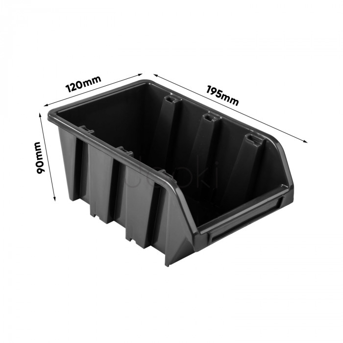 Настенная панель с большими лотками Kistenberg 78х78см 36 контейнеров